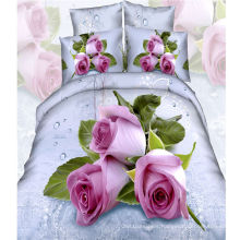2016 Flower Printed 4PCS Bed Sheet Set